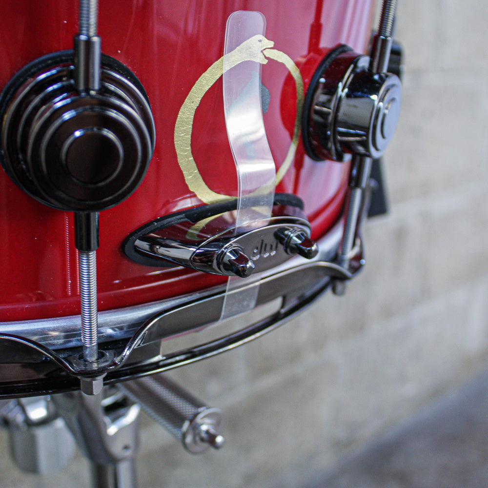DW 6.5" x 14" EX Snakes and Arrows VLT Neil Peart Replica Snare Signed by All Members of Rush