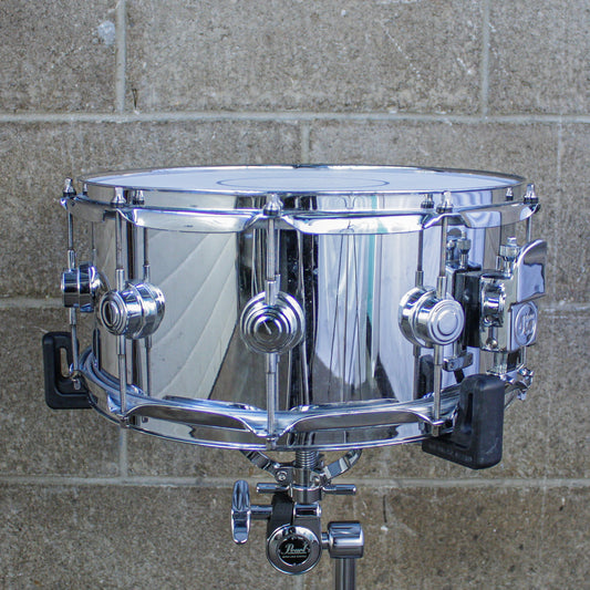DW Collectors Series Chrome Over Brass 14" x 6.5"
