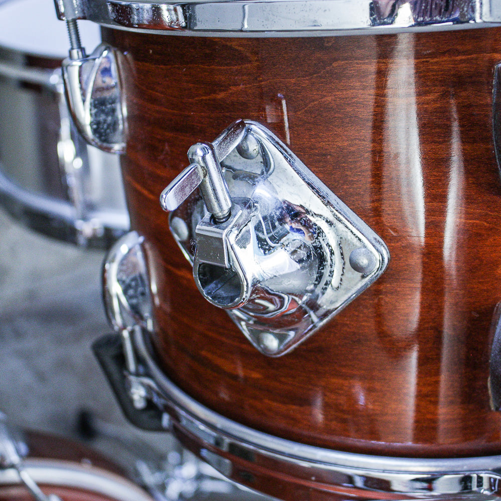 Gretsch Early 70s Stop Sign Badge Bop Kit 12/14/18 in Walnut Lacquer