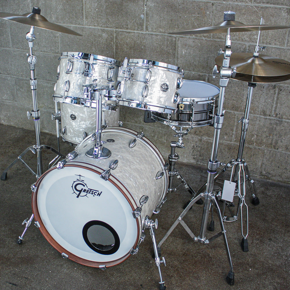 Gretsch Renown Vintage Pearl 4 Piece Drum Kit (20/14/12/10)