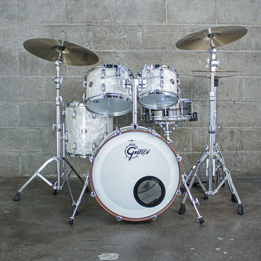 Gretsch Renown Vintage Pearl 4 Piece Drum Kit (20/14/12/10)