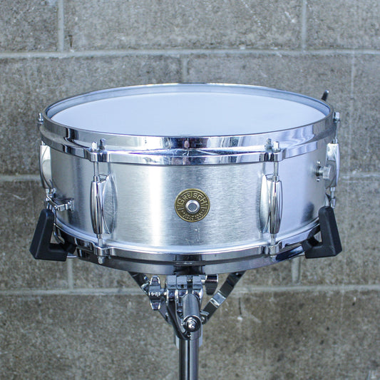 Gretsch Round Badge Brushed Aluminum 5" x 14" Snare Drum