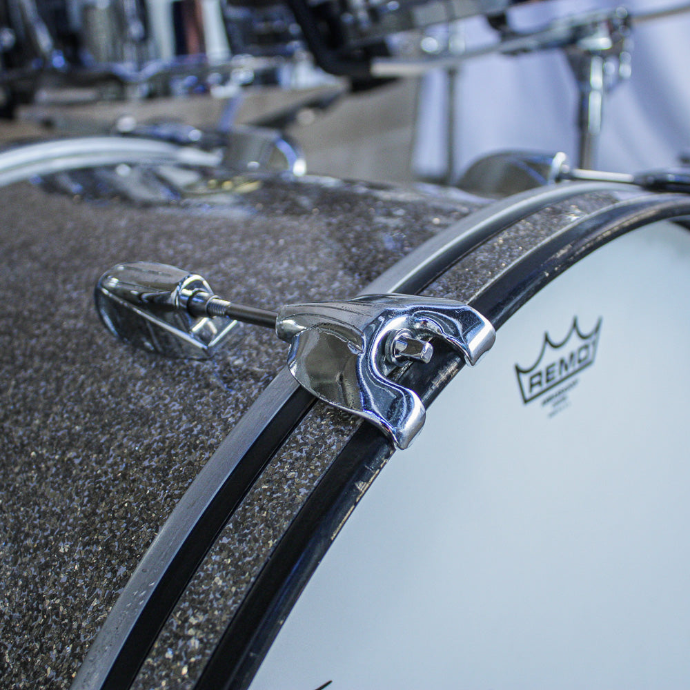 Gretsch Vintage "Name Band" Outfit (22/16/13) – Ginger Glass Glitter – Refurbished by Sam Bacco