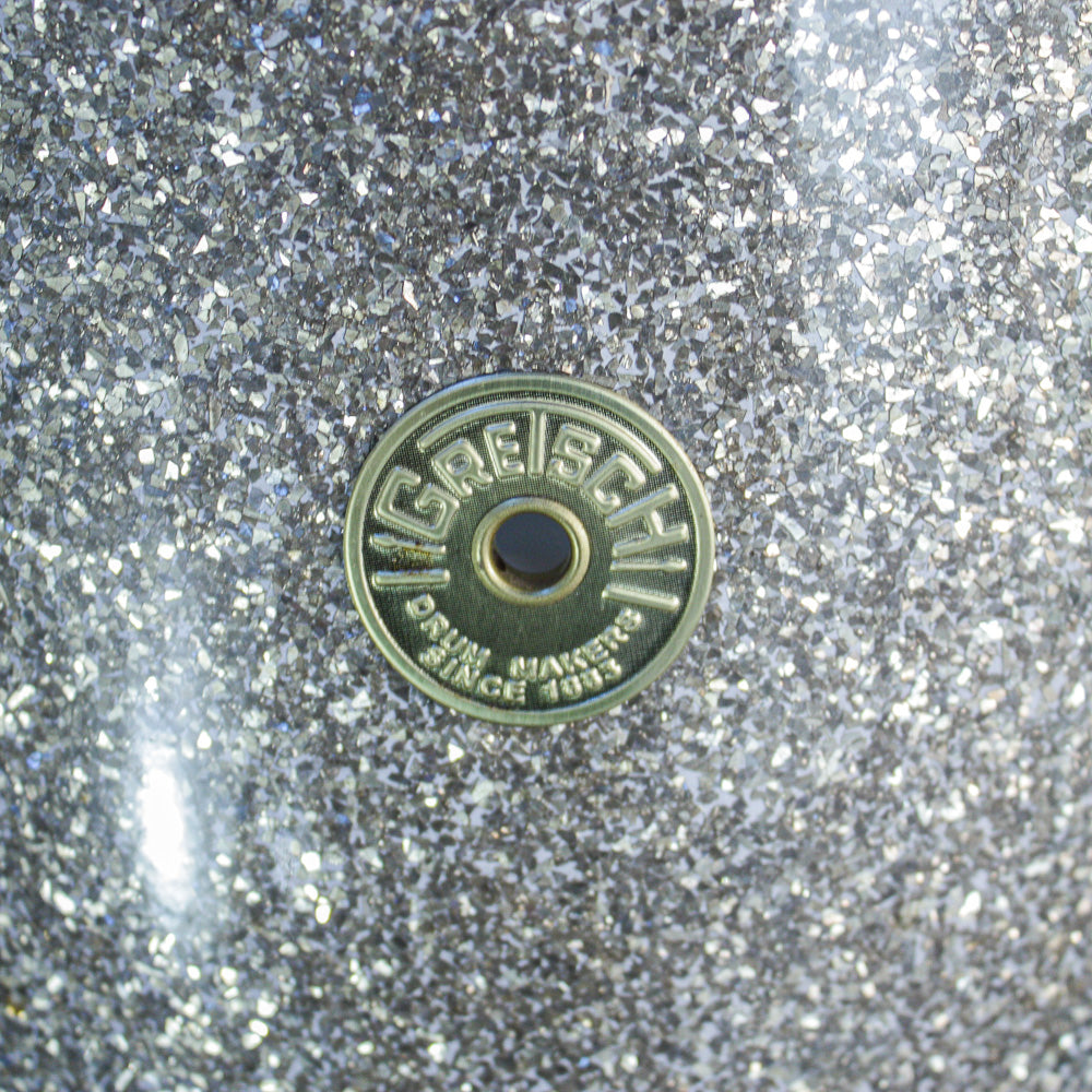 Gretsch Vintage "Name Band" Outfit (22/16/13) – Ginger Glass Glitter – Refurbished by Sam Bacco