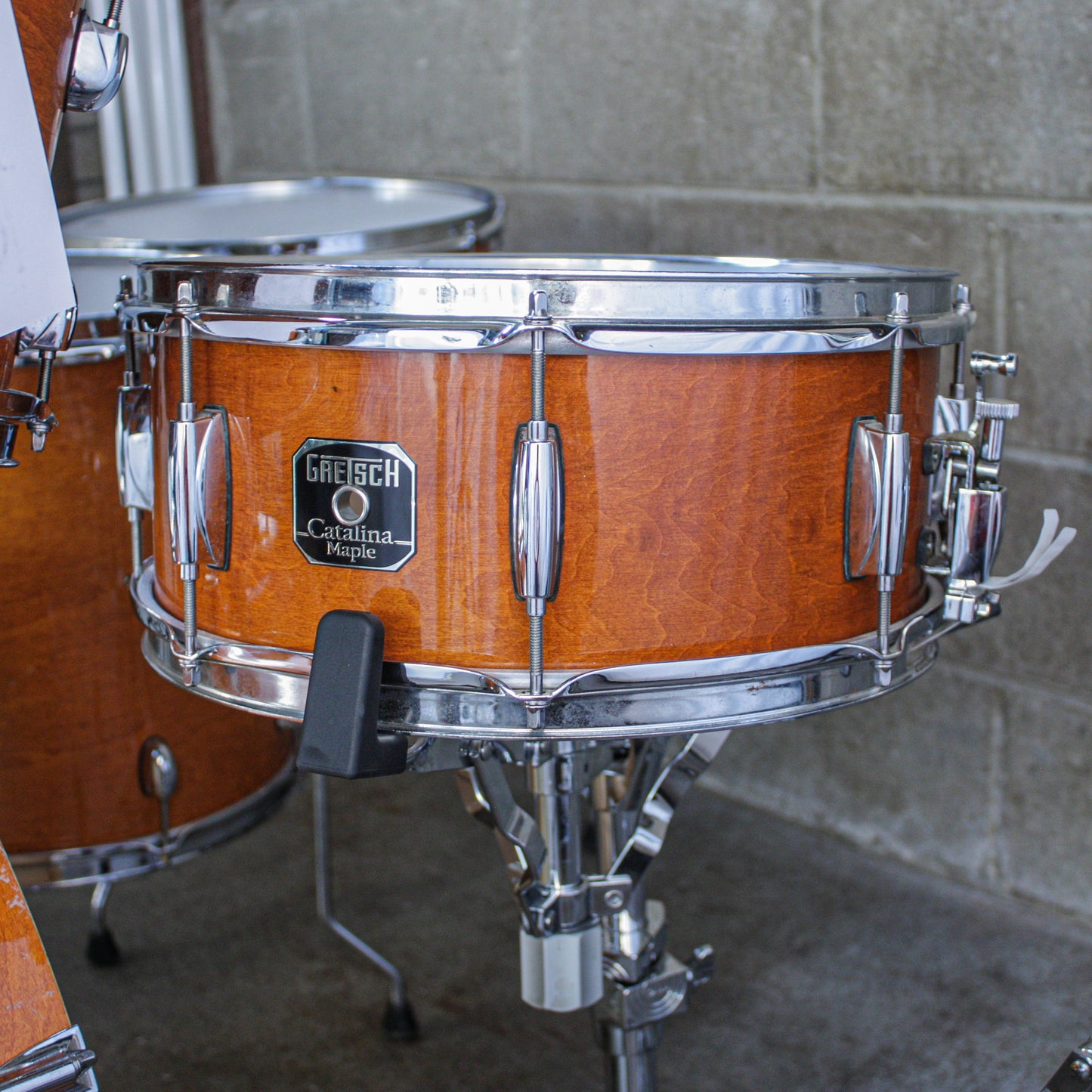 Grestch Catalina Maple Amber Gloss 6-Piece Drum Kit (22/16/14/12/10/SD)