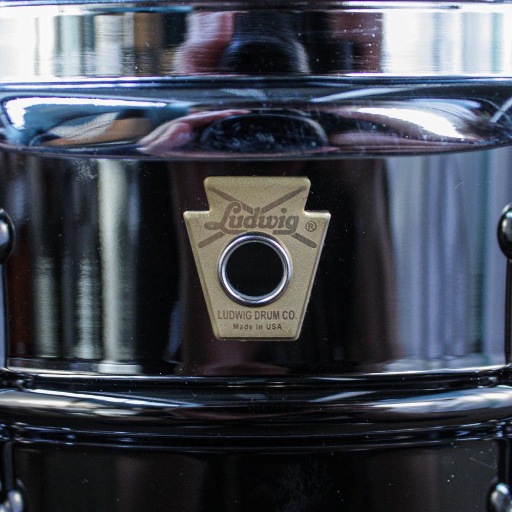 Ludwig 5 x 14" Black Beauty Snare Drum with Tube Lugs