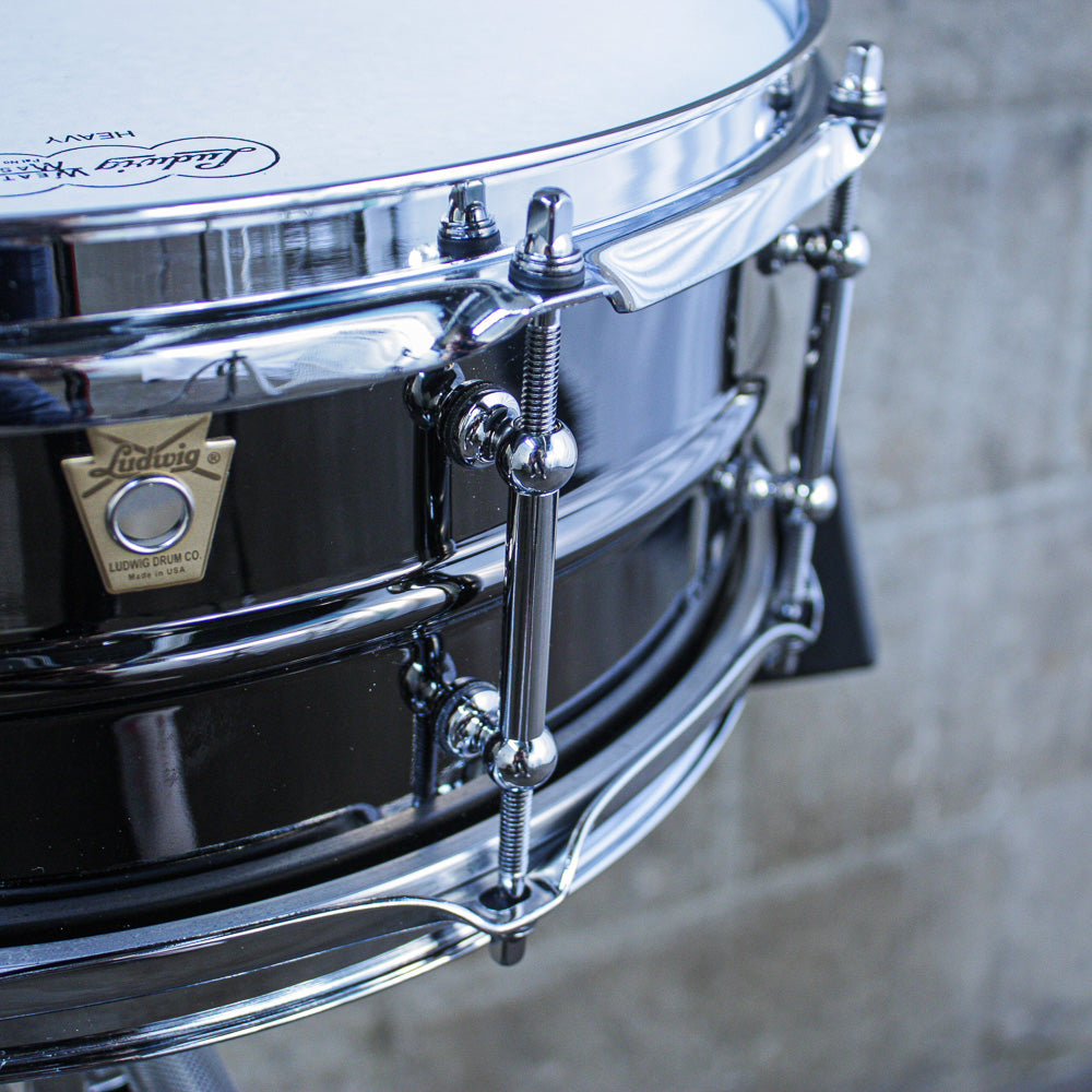 Ludwig 5 x 14" Black Beauty Snare Drum with Tube Lugs