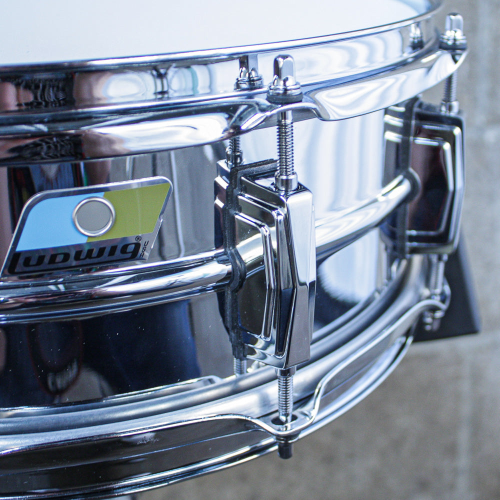 Ludwig 5 x 14" Chrome Over Brass Supraphonic Snare Drum