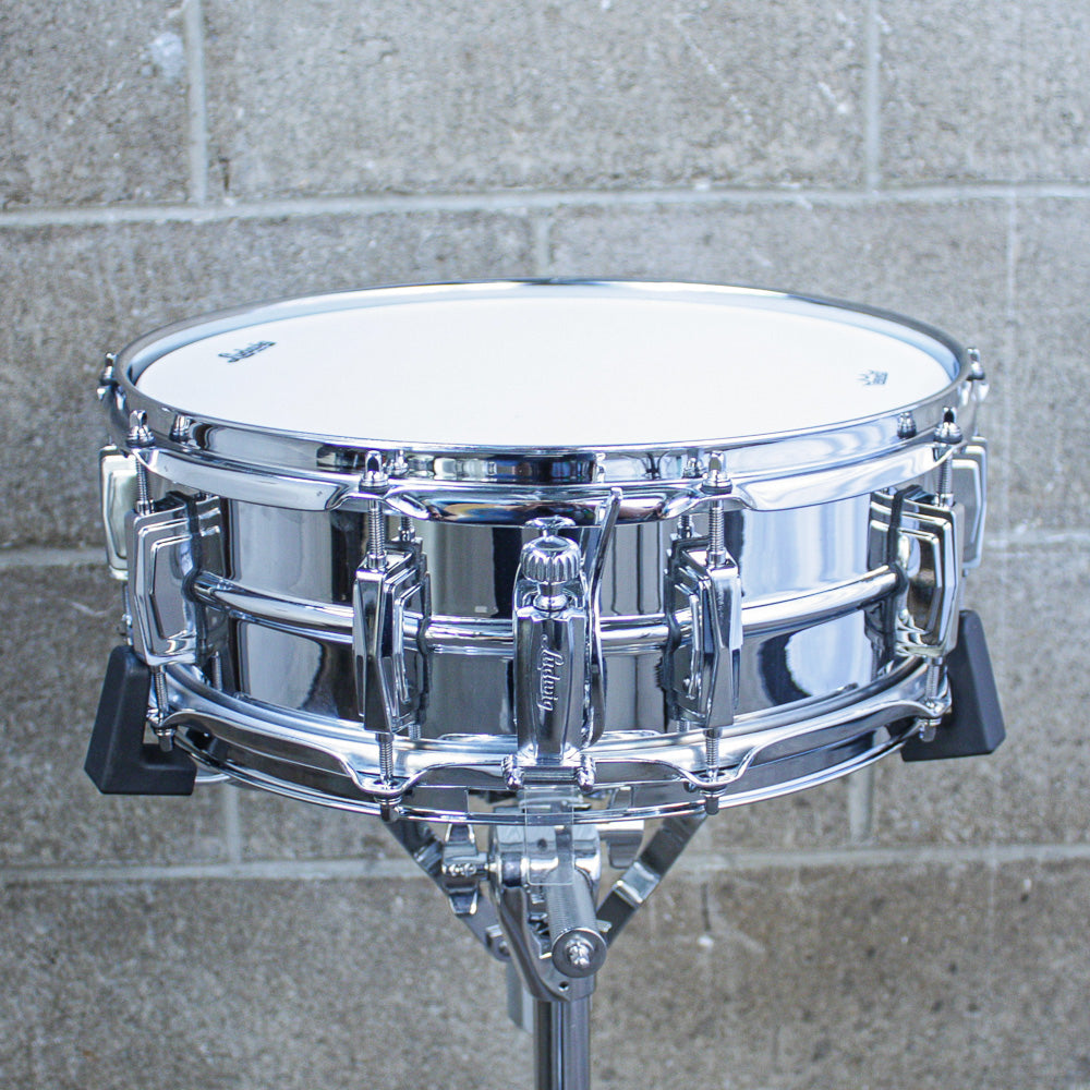 Ludwig 5 x 14" Chrome Over Brass Supraphonic Snare Drum