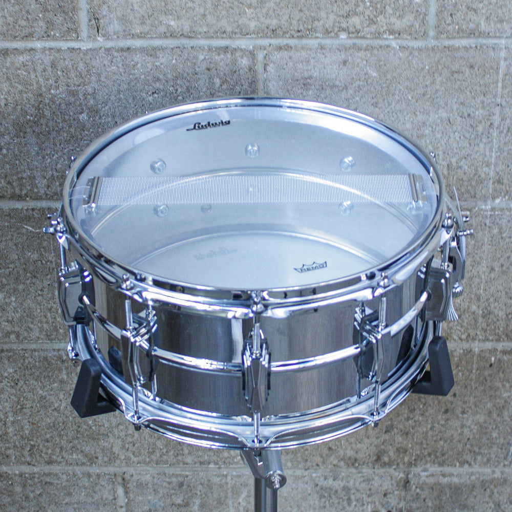 Ludwig 6.5" x 14" Chrome Over Brass Supraphonic Snare Drum