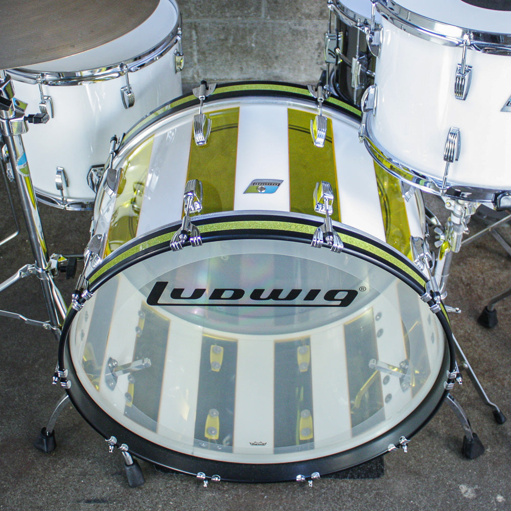 Ludwig Custom Vistalite Kit (13", 15", 16", 24")