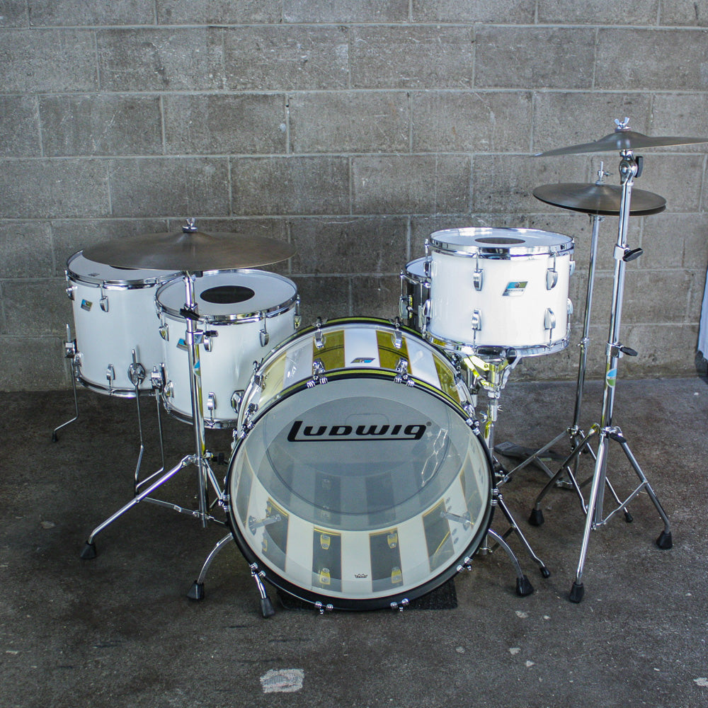 Ludwig Custom Vistalite Kit (13", 15", 16", 24")