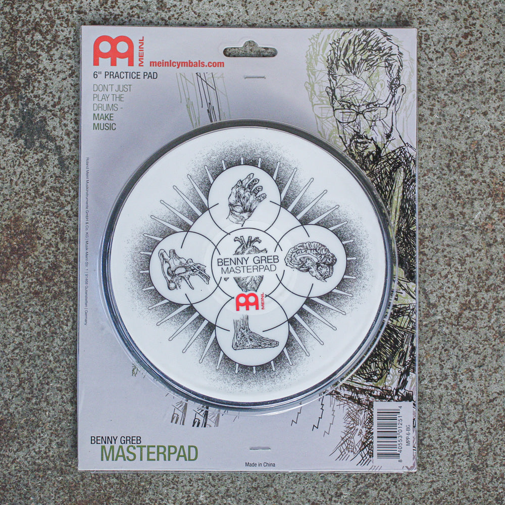 Meinl Thomas Benny Greb Artist Series 6" Practice Pad