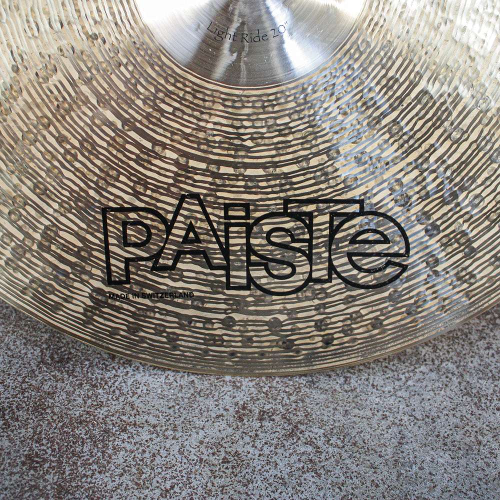 Paiste 20" Signature Traditional Light Ride