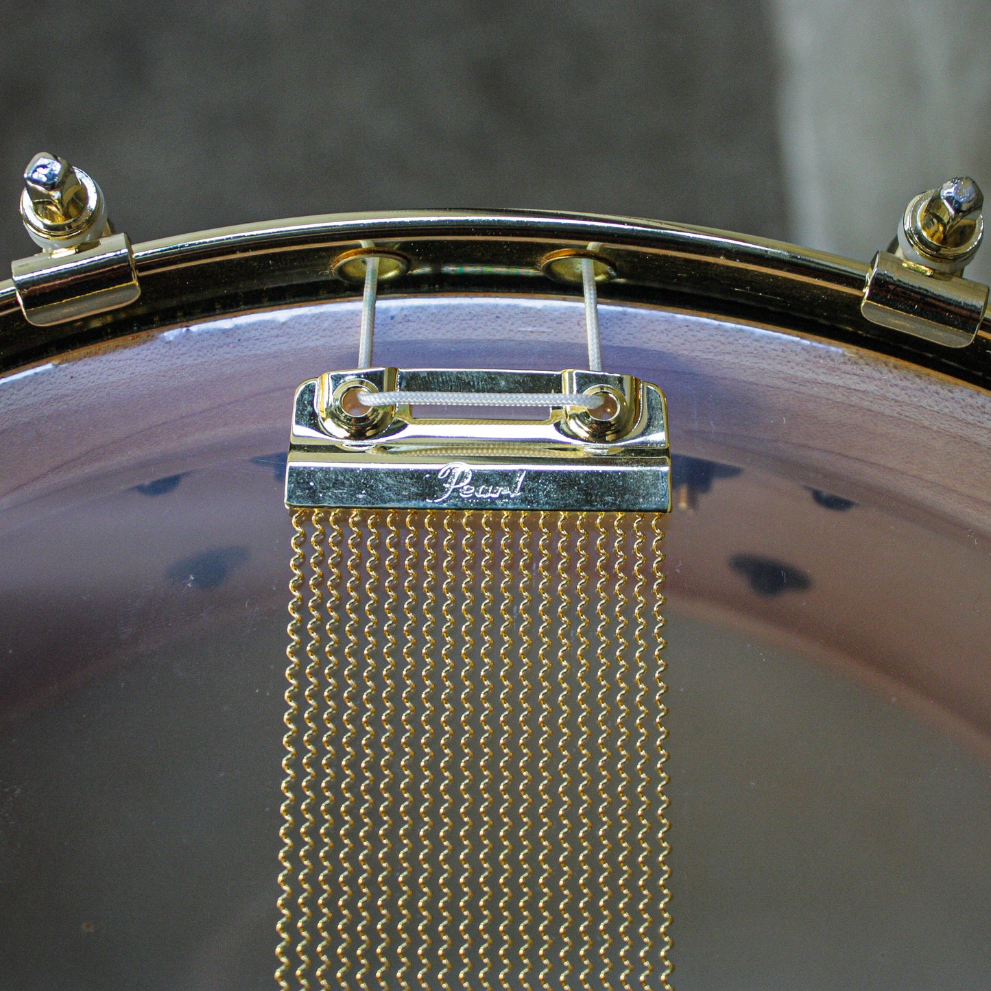 Pearl 5.5" x 14" 50th Anniversary Solid Maple 24K Gold Plated Snare Drum