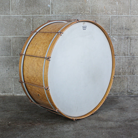 R.S. Williams and Sons Early 1900s 30" x 12" Bass Drum