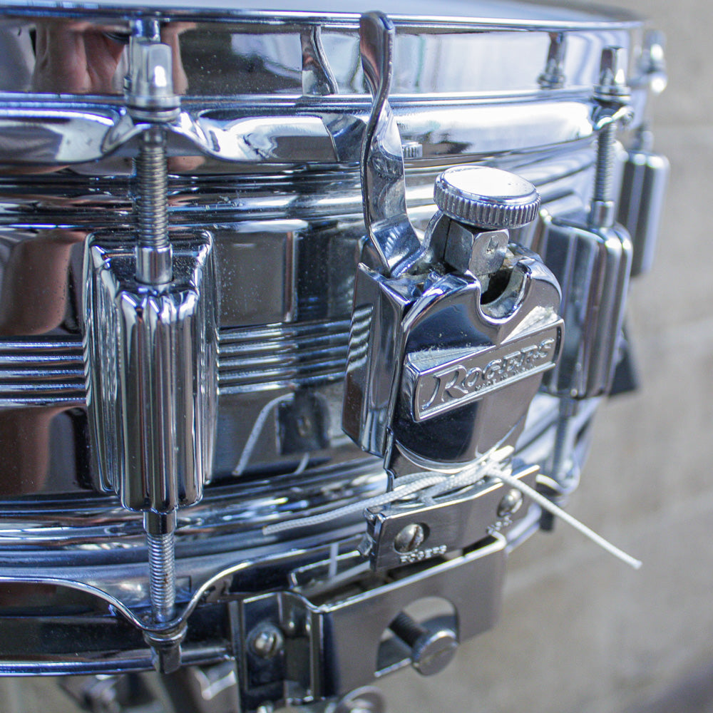 Rogers 1960"s Era 5" x 14" Dynasonic 5 Line COB Snare Drum