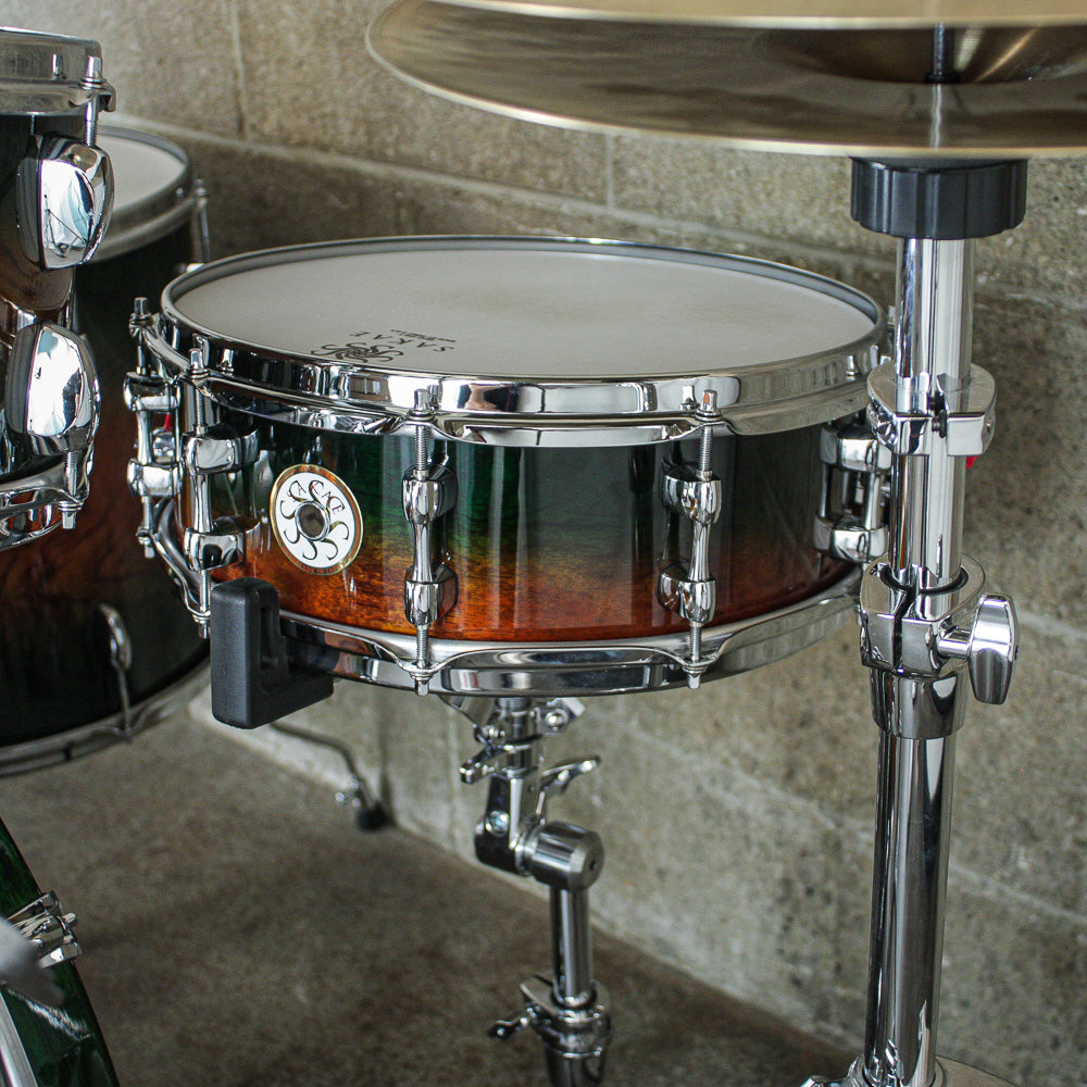 Sakae Celestial 5 Pc Drum Set in Forest Sunburst Laquer (with Snare Drum)