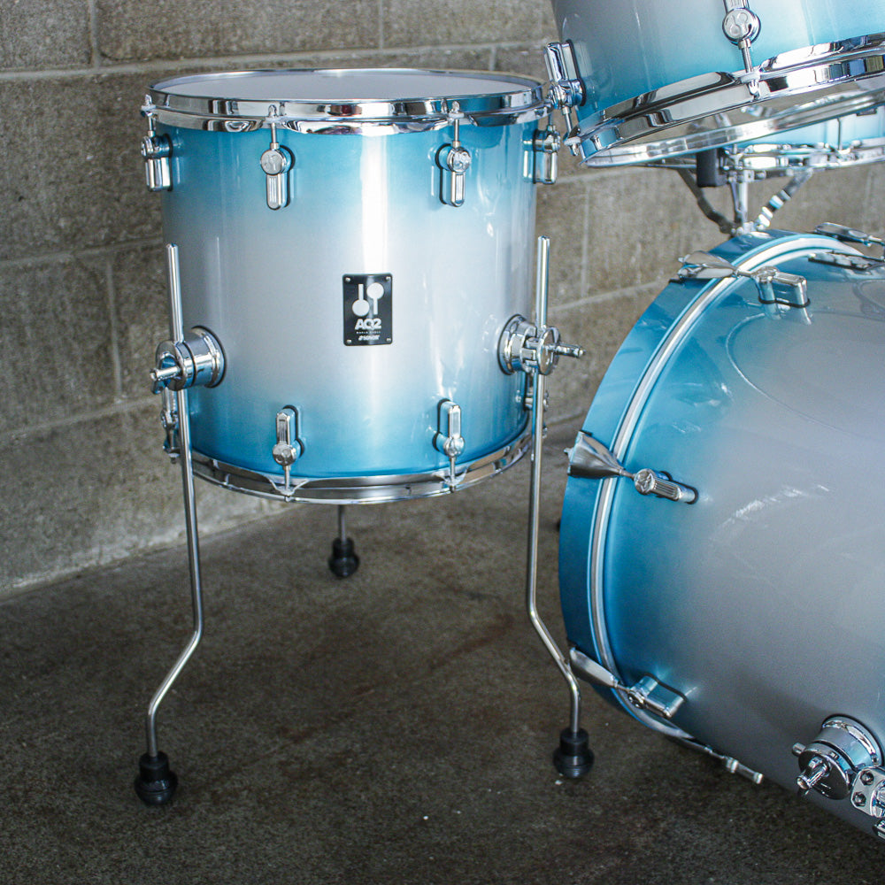 Sonor AQ2 Studio 5 Piece Drum Kit (20/14/12/10/Snr) in Aqua Silver Burst