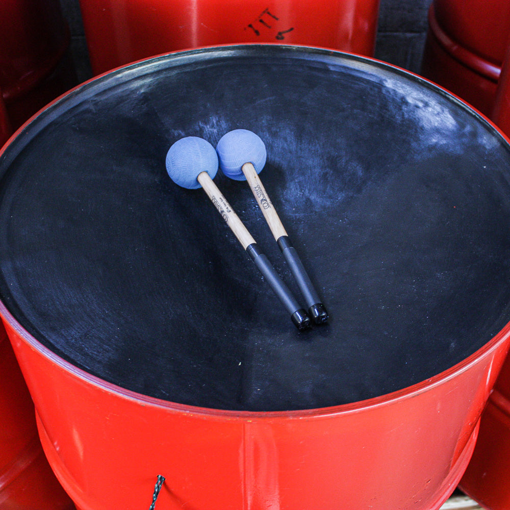 Steel Pan 6 Bass Set Painted