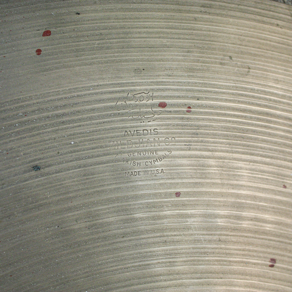 Zildjian 22" 1960's USA Ride Cymbal