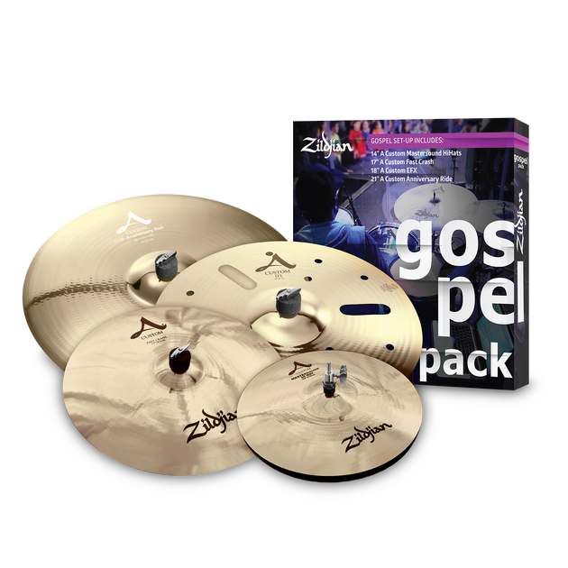 A CUSTOM CYMBAL SET - GOSPEL PACK