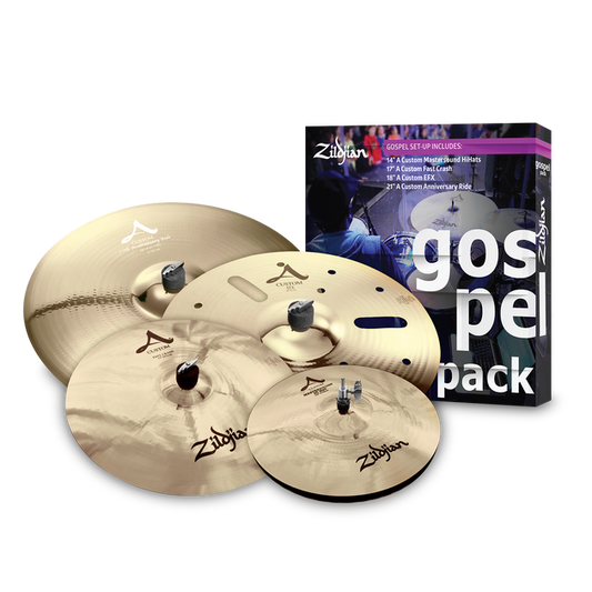 A CUSTOM CYMBAL SET - GOSPEL PACK