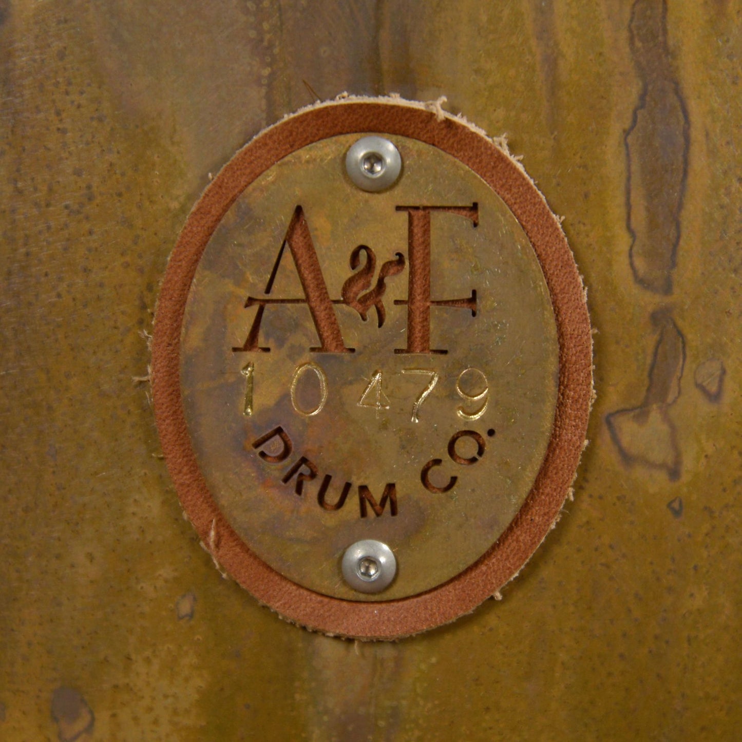 A & F Royal Elite Brass Drum Set