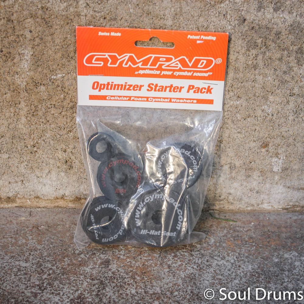 Cympad Optimizer Starter Pack – Améliorez Le Son De Vos Cymbales ! (3x 40/15mm + Hi-Hat + Ride) – Feutres Anti-Bruit Et Meilleure Résonance