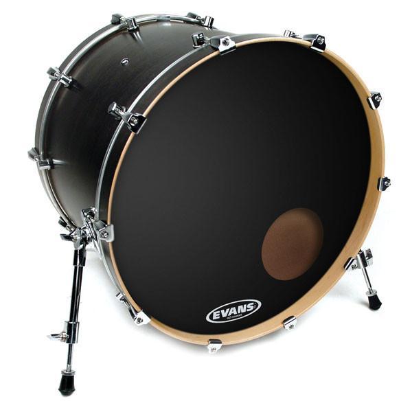 Evans EQ3 Reso Black Bass Drum Head
