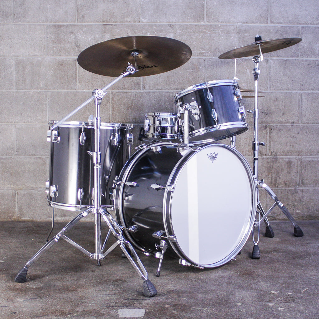 Fibes 1970's 13", 16", 22" Fibreglass Drum Set