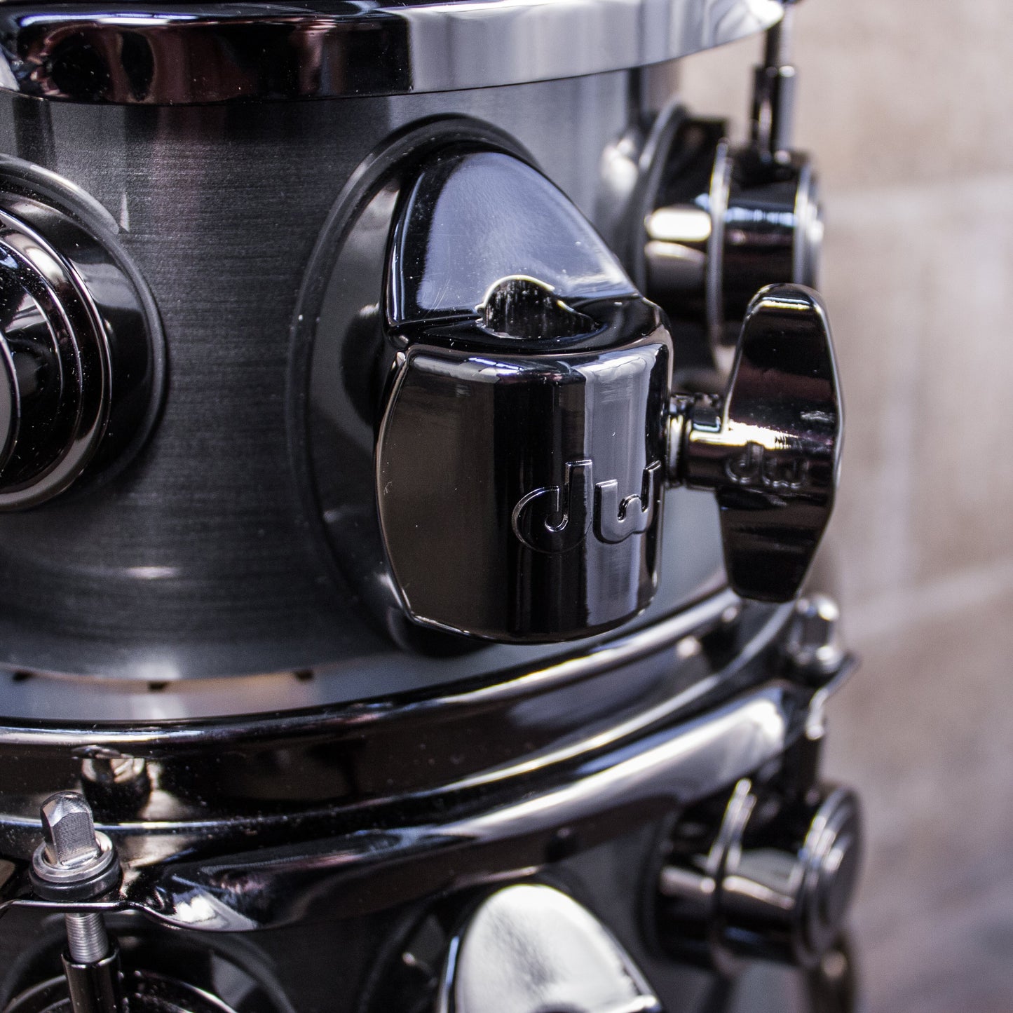 Neil Peart’s DW “EL Darko” 6”, 8”, 10” & 12” R40 Concert Toms