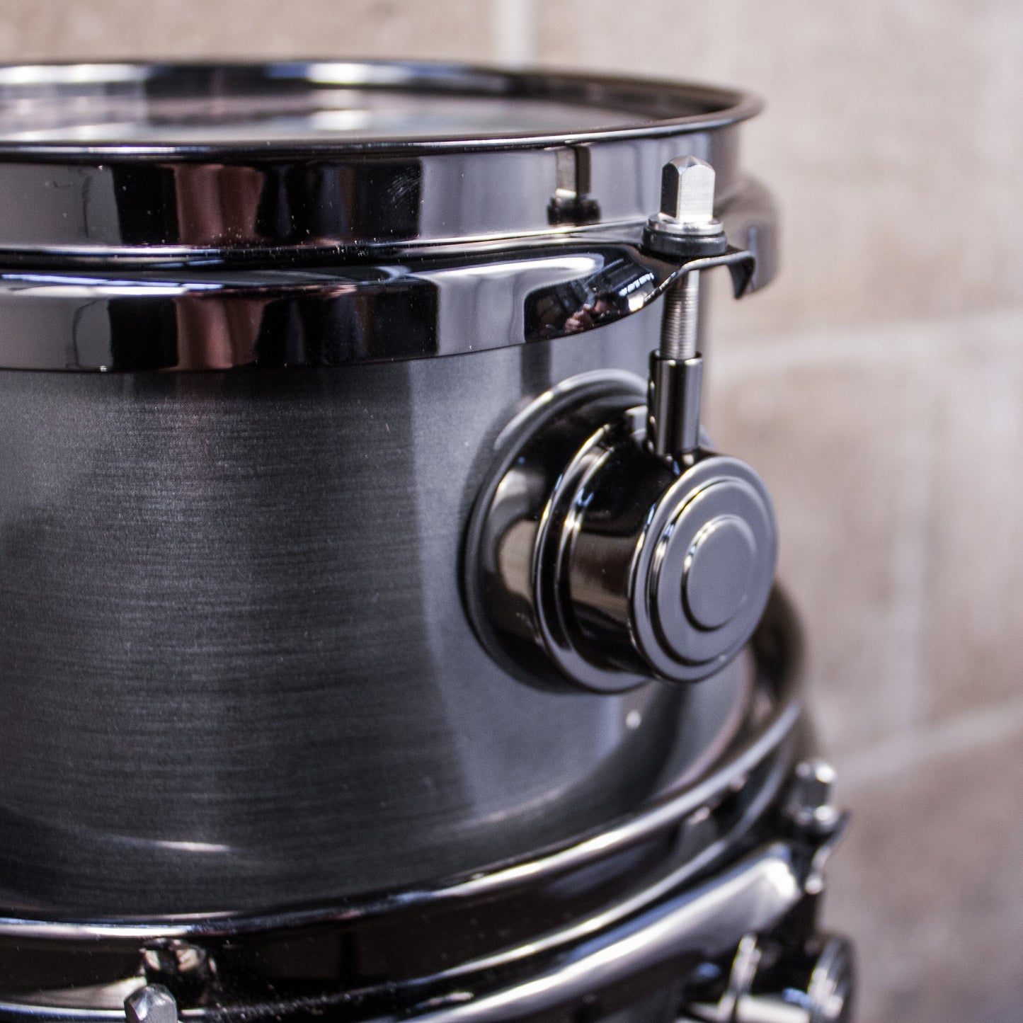 Neil Peart’s DW “EL Darko” 6”, 8”, 10” & 12” R40 Concert Toms