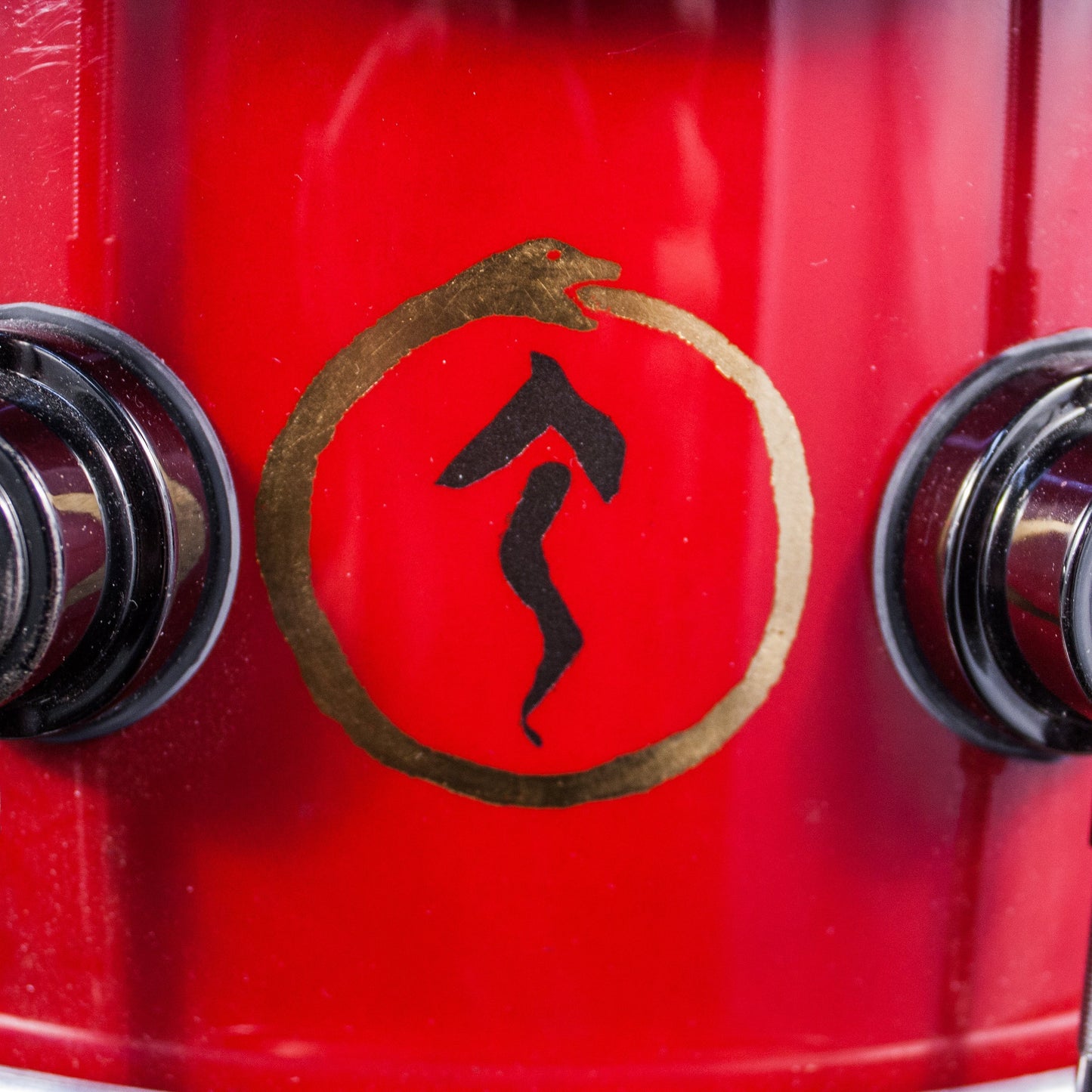 Neil Peart’s DW VLT Aztec Red "Snakes and Arrows" Snare Drum