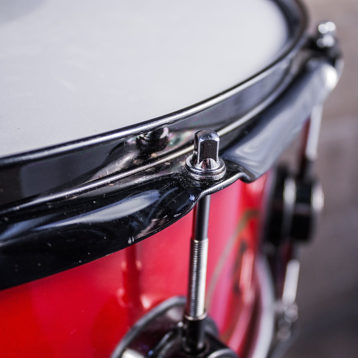 Neil Peart’s DW VLT Aztec Red "Snakes and Arrows" Snare Drum