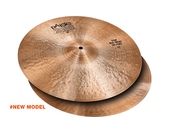 Paiste 2002 Black Big Beat Hats