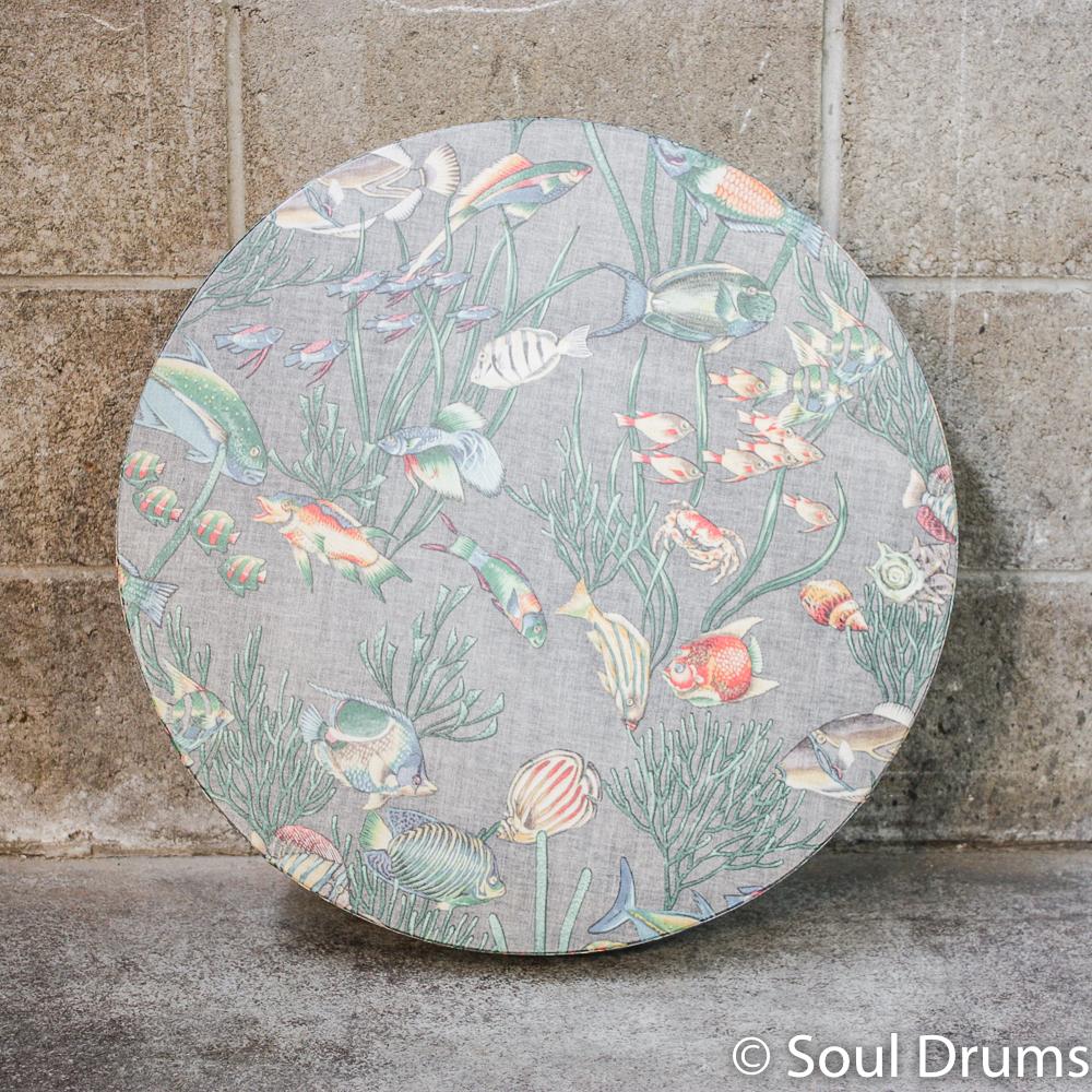 Remo Ocean Drum 22" w/ Fish Graphic
