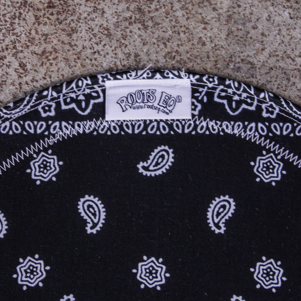 Roots EQ 14” Bandana Tone Control Solid Ring Black