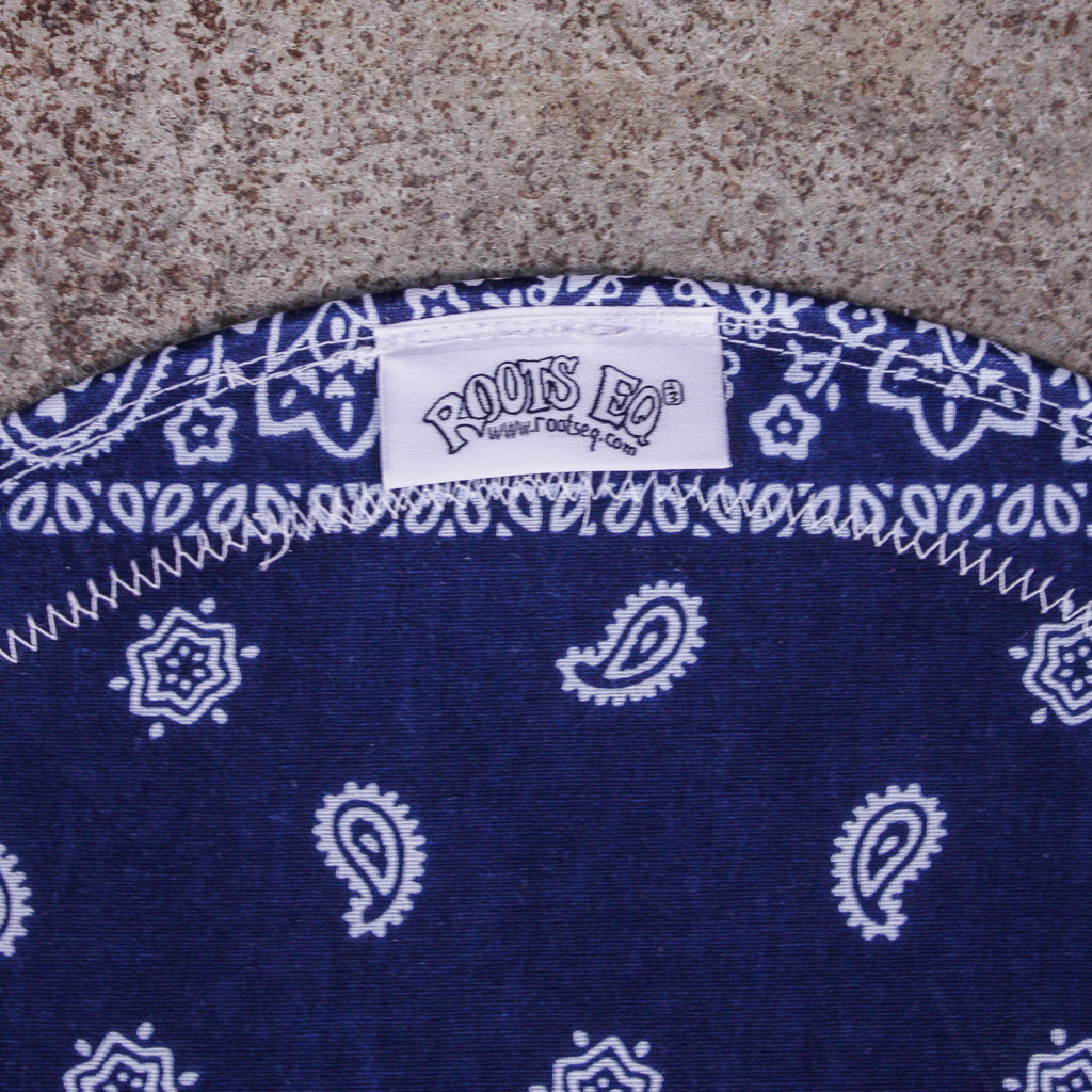 Roots EQ 14” Bandana Tone Control Solid Ring Blue