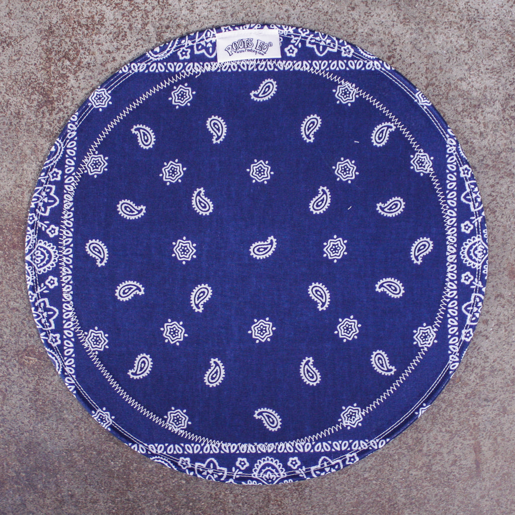 Roots EQ 14” Bandana Tone Control Solid Ring Blue
