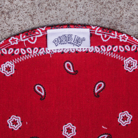 Roots EQ 14” Bandana Tone Control Solid Ring Red