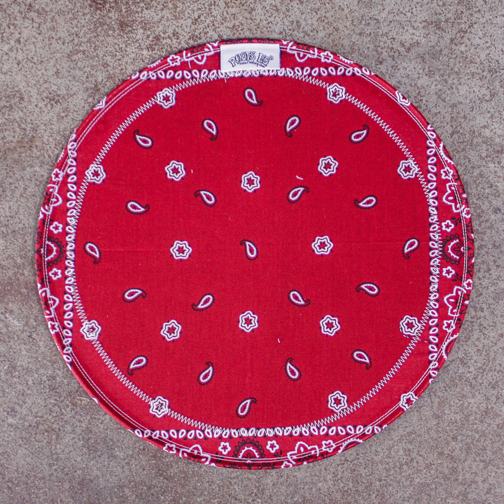 Roots EQ 14” Bandana Tone Control Solid Ring Red