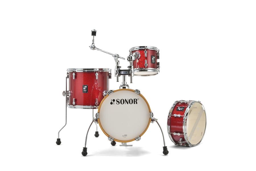 Sonor AQX 4pc Micro Drum Set Shell Pak