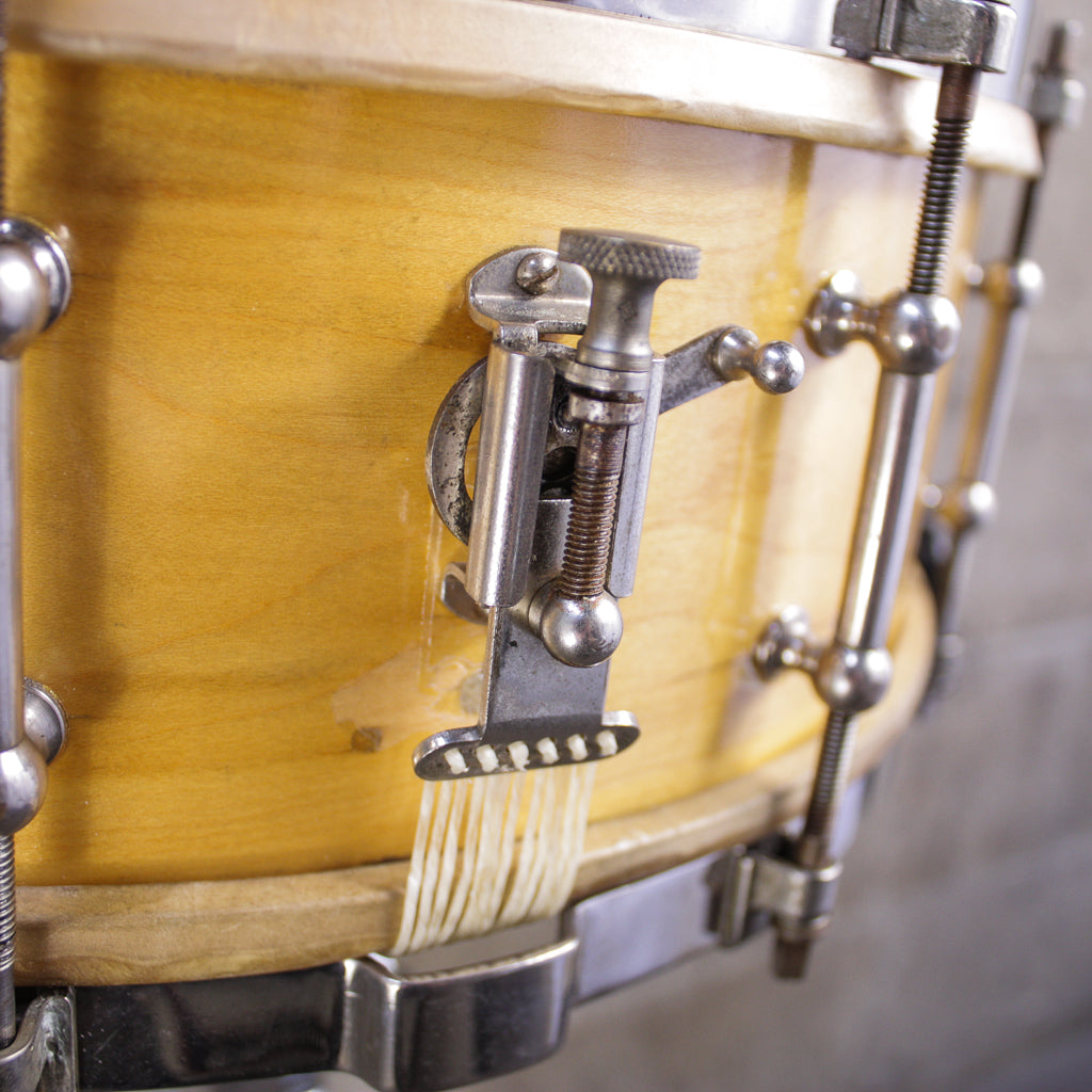Super-Ludwig Wood Shell Late '20's 5" x 14" Snare Drum