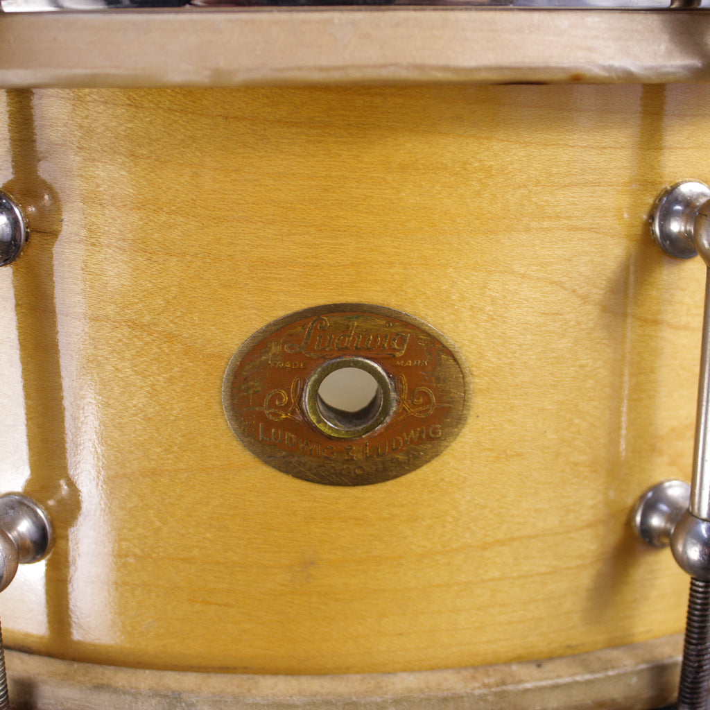 Super-Ludwig Wood Shell Late '20's 5" x 14" Snare Drum