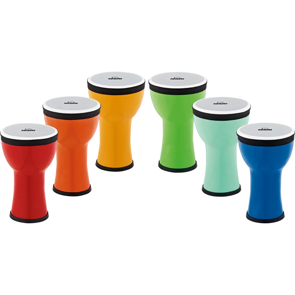 Nino Djembe 6 Piece Classroom  Group Rhythm Set