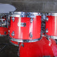 Ayotte 80s "Ray Era" Red Gloss One-Way Shade 5-Piece Drum Kit (22/16/14/13/12)