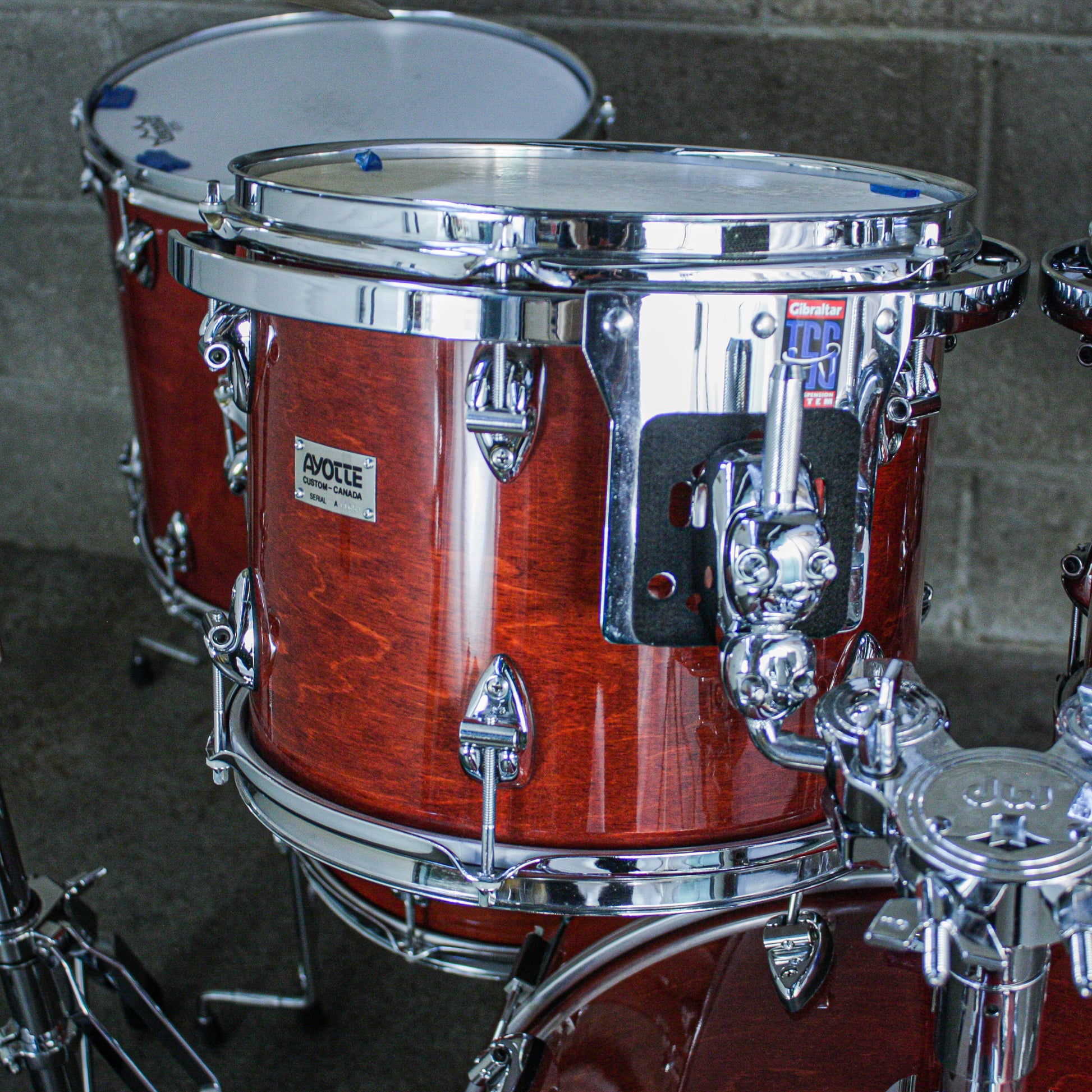 Ayotte Cherry Walnut Lacquer (8/10/12/14/15/22) Drum Kit
