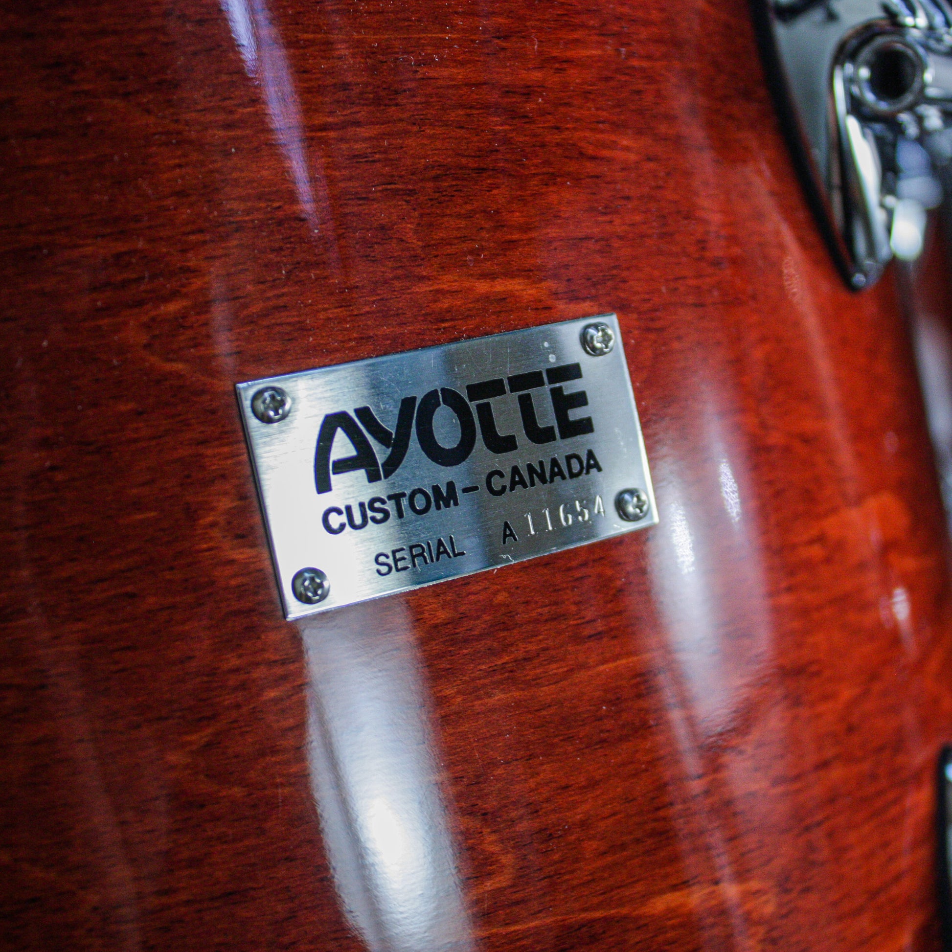 Ayotte Cherry Walnut Lacquer (8/10/12/14/15/22) Drum Kit