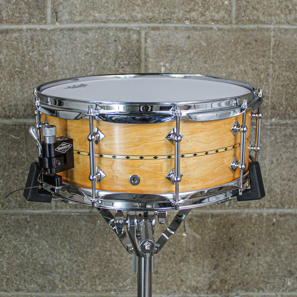 Craviotto 2010 5.5" x 14" Solid Maple Shell Snare Drum